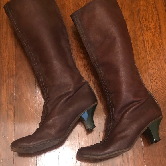 Vintage Italian leather boots - Picture 3 of 6